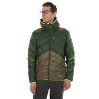 La Sportiva Pinnacle Men's Down Jacket, Forest/Turtle, Medium