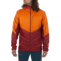 La Sportiva Mythic Primaloft Men's Jacket, Hawaiian Sun/Sangria, XS