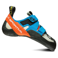 La Sportiva Otaki Climbing Shoes, Blue/Flame, Size 34