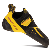 La Sportiva Solution Comp Climbing Shoes, Black/Yellow, Size 40