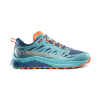 La Sportiva Women's Jackal II GTX Running Shoes, Storm Blue/Lagoon, Size 37.5