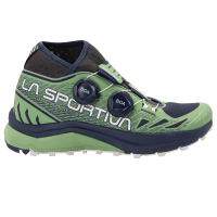 La Sportiva Women's Jackal II BOA Running Shoes, Night Sky/Aspen Green, Size 39