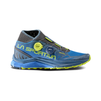 La Sportiva Jackal II BOA (2023) Running Shoes, Storm Blue/Lime Punch, Size 42