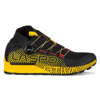 La Sportiva Cyklon Running Shoes, Black/Yellow, Size 46.5