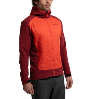 La Sportiva Kap Hybrid Men's Hoody, Cherry Tomato/Sangria, XS