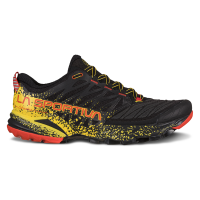 La Sportiva Akasha II Running Shoes, Black/Yellow, Size 45
