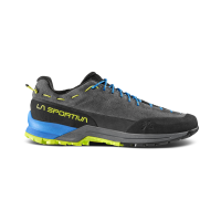 La Sportiva TX Guide Leather Approach Shoes, Carbon/Lime Punch, Size 43.5
