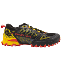 La Sportiva BUSHIDO III WIDE GTX Running Shoes, Black/Yellow, Size 43