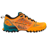 La Sportiva Bushido III GTX Running Shoes, Papaya/Everglade, Size 42.5