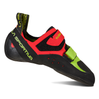 La Sportiva Kubo Climbing Shoes, Goji/Neon, Size 36