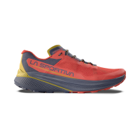 La Sportiva Prodigio Running Shoes, Mountain Red/Night Sky, Size 44.5