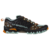 La Sportiva Bushido II Running Shoes, Black/Hawaiian Sun, Size 39