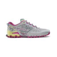 La Sportiva Women's Bushido III Running Shoes, Moon/Springtime, Size 39.5