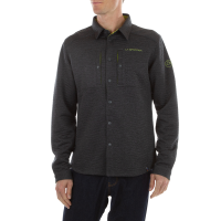 La Sportiva Spacer Men's Shirt, Carbon/Lime Punch, Medium