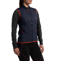 La Sportiva Alya Women's Vest, Deep Sea/Cherry Tomato, Small