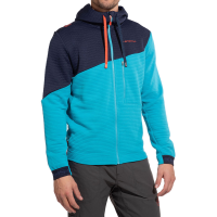 La Sportiva Method Men's Hoody, Tropic Blue/Deep Sea, Medium