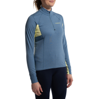 La Sportiva Swift Women's Longsleeve Shirt, Moonlight/Zest, Large