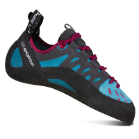 La Sportiva Women's Tarantulace Climbing Shoes, Topaz/Red Plum, Size 40.5