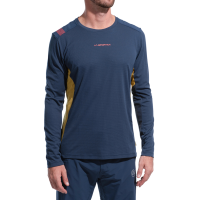 La Sportiva Beyond Men's Longsleeve Shirt, Night Sky/Savana, XS