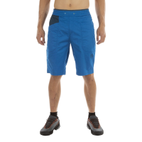La Sportiva Bleauser Men's Shorts, Electric Blue/Storm Blue, 2XS