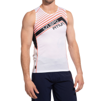 La Sportiva Slipstream Men's Tank Top, White/Black, XS