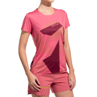 La Sportiva Comp Women's T-Shirt, Rosebay/Redwood, XS