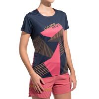 La Sportiva Comp Women's T-Shirt, Night Sky/Rosebay, XL