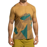 La Sportiva Comp Men's T-Shirt, Savana/Jungle, Small