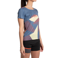 La Sportiva Comp Women's T-Shirt, Moonlight/Zest, XL