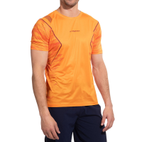 La Sportiva Pacer Men's T-Shirt, Papaya/Cherry Tomato, XS
