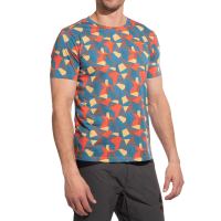 La Sportiva Dimension Men's T-Shirt, Tropic Blue/Bamboo, XS