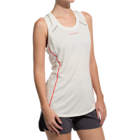 La Sportiva Tracer Women's Tank Top, Chalk/Hibiscus, Small