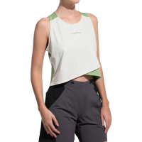 La Sportiva Sunfire Women's Tank Top, Chalk/Aspen Green, Small