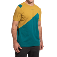 La Sportiva Dude Men's T-Shirt, Everglade/Savana, XS