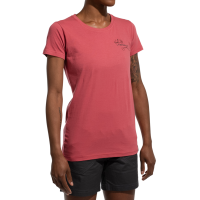 La Sportiva Climb Flower Women's T-Shirt, Rosebay, Large