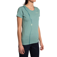 La Sportiva Route Women's T-Shirt, Juniper, Large