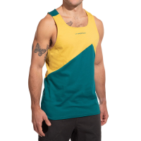 La Sportiva Dude Men's Tank Top, Everglade/Bamboo, XL