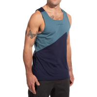 La Sportiva Dude Men's Tank Top, Deep Sea/Hurricane, XS