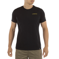 La Sportiva Back Logo Men's T-Shirt, Black, XS