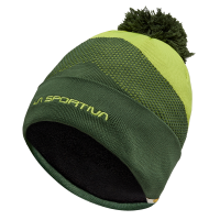 La Sportiva Knitty Beanie Hat, Forest/Lime Punch, Small