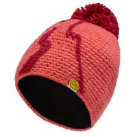 La Sportiva Dorado Beanie Hat (2023), Flamingo/Velvet, Small