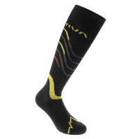 La Sportiva Skialp Socks, Black/Yellow, Small