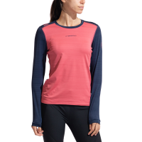 La Sportiva Tour Women's Long Sleeve Shirt, Rosebay/Night Sky, XS
