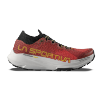 La Sportiva Prodigio Pro Running Shoes, Mountain Red/Yellow, Size 44.5