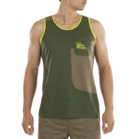 La Sportiva Dude Men's Tank Top (2023), Forest/Turtle, XS