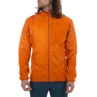 La Sportiva Ascent Primaloft Men's Jacket, Hawaiian Sun/Sangria, XS