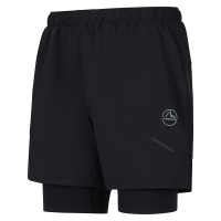 La Sportiva Trail Bite Men's Shorts, Black/Cloud, Medium