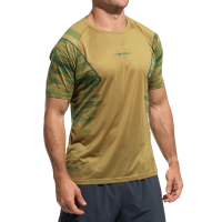La Sportiva Pacer Men's T-Shirt, Savana/Jungle, Small