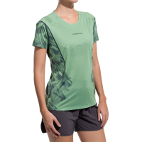 La Sportiva Pacer Women's T-Shirt, Aspen Green/Night Sky, XS