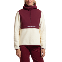 La Sportiva Guidance Sherpa Women's Hoody, Chalk/Redwood, XL
